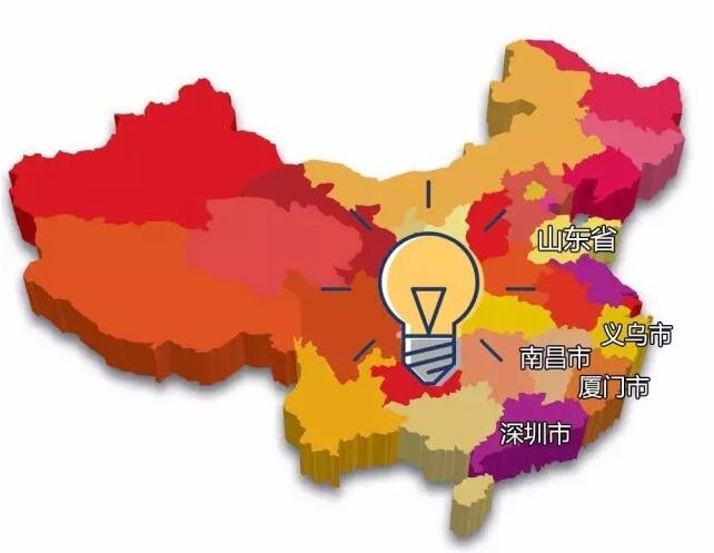 全國五省LED產(chǎn)業(yè)發(fā)展現狀分析
